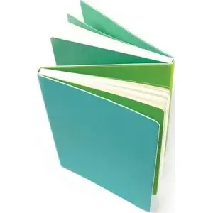 Notebook Kolorowe Baloniki 323148 — double-sided ruled and plain pages, sea-blue cover
