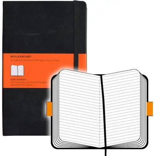 Moleskine Classic A5 notebook 240 sheets Photo 6