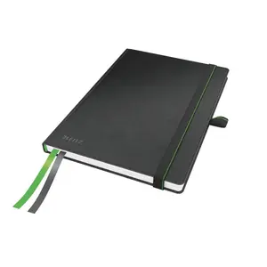 Notebook LEITZ Complete A5 squared 96 g/m² 80 sheets hardcover black