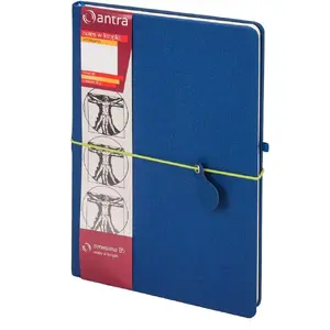 Notebook Antra Notes B5 Kropki Renesans Granatowy — Antra B5 dotted notebook, Renesans navy