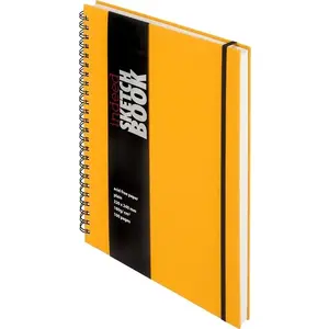 Sketchbook Antra Szkicownik A4+ mustard — sketch pad A4+ by Antra
