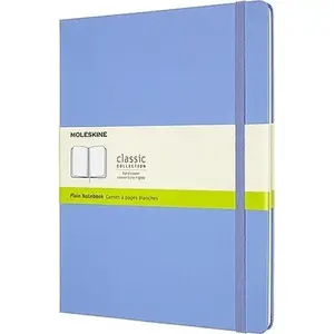 Notebook Moleskine Notes Classic XL 19x25 cm smooth blue — hardcover, 192 pages