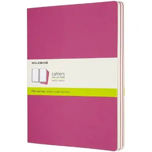 Pierakstu grāmatiņa Moleskine Cahier 120 lapas rozā — papīrs 70 g/m²