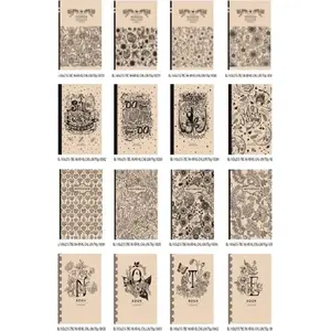 Notepad Fresh decorative 143×215 mm, 96 sheets — grid/blank/ruled