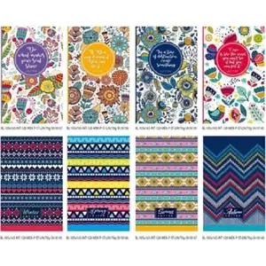 Notepad Fresh decorative 105×165 mm, 120 ruled pages
