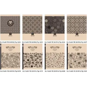 Notebook Fresh decorative 215×285 mm 80 sheets grid paper TW cardboard cover