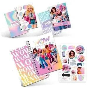 Notebook A5 80 pages Kids Euroswan WOW MIX — ruled binding