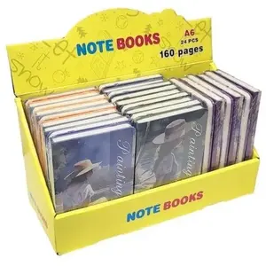Notebook Merkpol Notes A6 MIX — A6-sized bound notebook, assorted pages