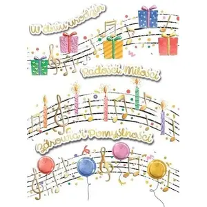 Notebook HENRY Karnet B6 Nuty — lined music/staff notebook, B6 format