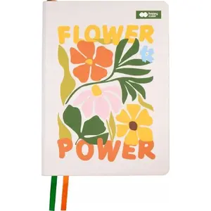 Notebook A5, Happy Color, Notes Bloom boho — 80 lined pages