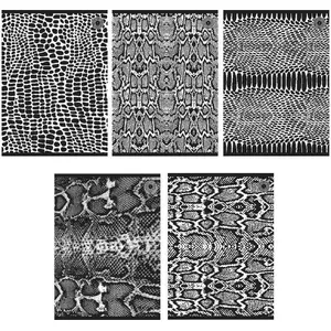 Notebook A5 Ziemia Obiecana Snakes 80 pages, ruled, pack of 5