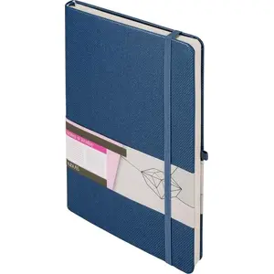 Piezīmju grāmatiņa Antra Notes A5 rūtiņu, zila — Antra 371927