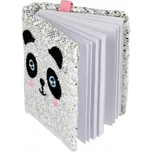 Keychain Notepad STARPAK NOTES BRELOK PANDA 52×69 mm, model STK NOT139, 12 sheets