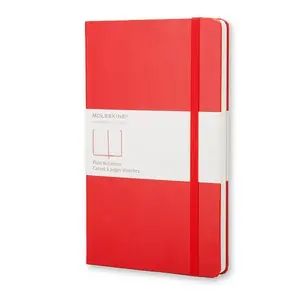 Блокнот Moleskine Classic твердая обложка 192 листа 70 г/м² Красный