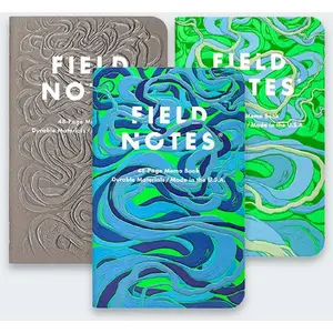 Field Notes piezīmju grāmatiņa Notes Is A River Alive Kratka 3 P — kabatas izmēra rūtiņu komplekts