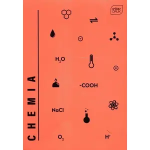 Notebook INTERDRUK A5 60 sheets squared UV Chemia pack of 10