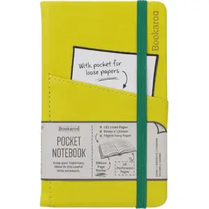 Блокнот IF Bookaroo Journal Pocket A6 — оливковый, карманный формат A6