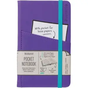 Блокнот IF Bookaroo Journal Pocket A6 — карманный журнал, фиолетовый