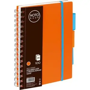 Notebook Grand Kołobrulion A5 100 sheets grid orange