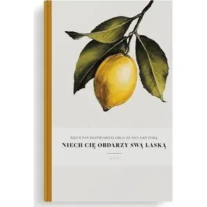 Notebook Szaron Notatnik Lux - Niech Pan - Cytryna, Szaron lined/blank pages, compact format