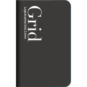 Pierakstu blociņš A6 rūtiņā LAMELA Logical Prime Grid Slim 2.5 mm – A6 formāts, rūtiņa 2.5 mm