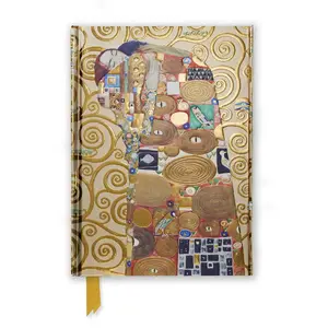 Feeby paper book journal Gustav Klimt: Fulfilment — English, 176 pages, foiled cover