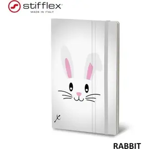 Pierakstu grāmata Stifflex STIFFLEX 13×21 cm, 192 lapas, vāks Rabbit