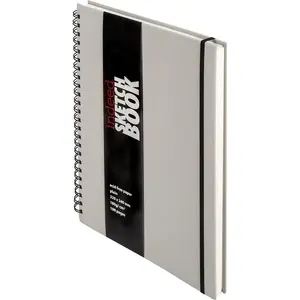 Notebook Antra Szkicownik A4+ Gray — sketchbook pad, A4+ format, plain pages