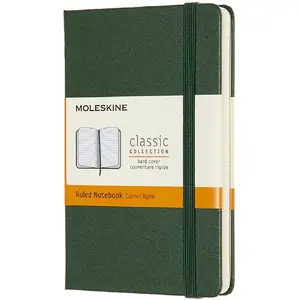 Writing notebook Moleskine model 335208 (Moleskine 8058647629025), ruled pages, pocket size