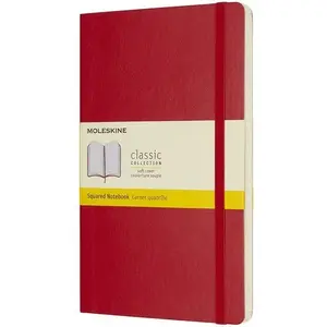Pierakstu grāmatiņa Moleskine Notes Classic rūtiņās, kabatas izmērs, cietās vāki (MPN 246928)
