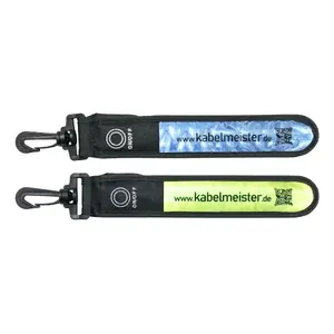 Clip-on LED reflector Kabelmeister GA-K001-2 — High-visibility clip accessory, 40×260×15 mm, pack of 2