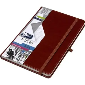 Notebook Elefant Notes A5 Soul — A5 bound notebook, brown cover, Elefant