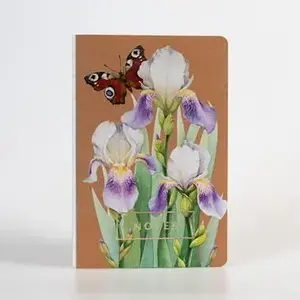 Notebook Greenmink Notes Kwiaty Polskie Irys KPL3 — Greenmink bound notes, model KPL3