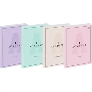 Notebook INTERDRUK Brulion B5 128 pages 90 g/m² squared paper pastel cover