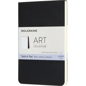 Sketch Pad Album Moleskine P 9×14 cm, 48 pages, black