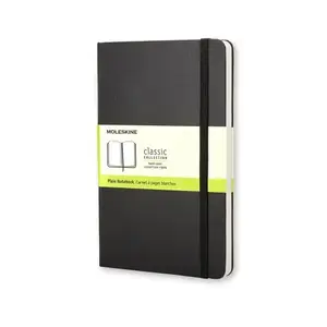 Writing notebook Moleskine 701030 A6 hardcover 192 sheets 70 g/m² Black