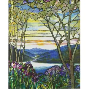 Notepad Peter Pauper Press — large notebook 'Okno Tiffany' (Peter Pauper Press)
