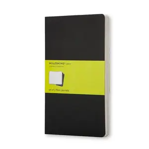 Блокнот Moleskine Cahier с твёрдой обложкой, 64 листа, 70 г/м², чёрный