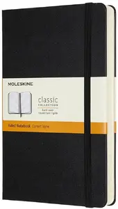 Writing notebook Moleskine 322872 (paper notebook, hardcover, ruled pages)