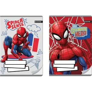 Notebook Beniamin A5 32 pages squared Spider-Man pack of 10