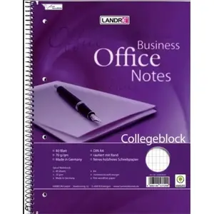 Paper ream NTT System LANDRE Office lined A3/A4 250 sheets per pack