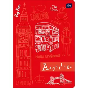 Notebook INTERDRUK A5 60 pages Angielski Hybrid, FSC Mix Credit