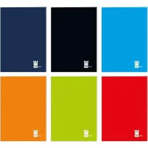 Notebook INTERDRUK A4 80 sheets squared UV One Color