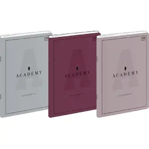 Notebook pack INTERDRUK Academy A4, 60 sheets, squared, set of 5