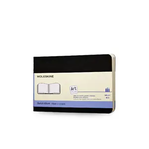 Notebook Moleskine Art writing notebook 72 sheets 120 g/m² Black softcover