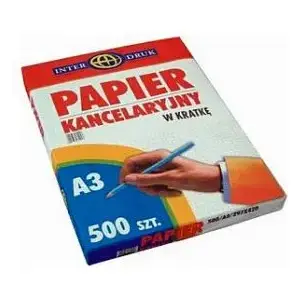 Office paper INTERDRUK A3 grid/rule 500 sheets (squared)