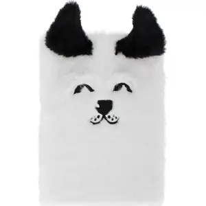 Notebook STARPAK NOTES PLUSZ A5 — dog black & white cover, ruled pages, 36 sheets — pack of 6