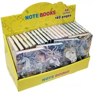 Notebook Merkpol Notes A6 MIX — A6 pocket notebook, assorted cover colors