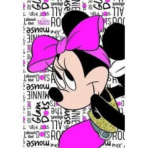 Notebook A4 32-page squared Santoro Minie Mous mix, pack of 10