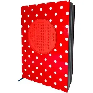 Notebook A5 PIXIE PIXIE CREW — ruled/dotted pages, red cover